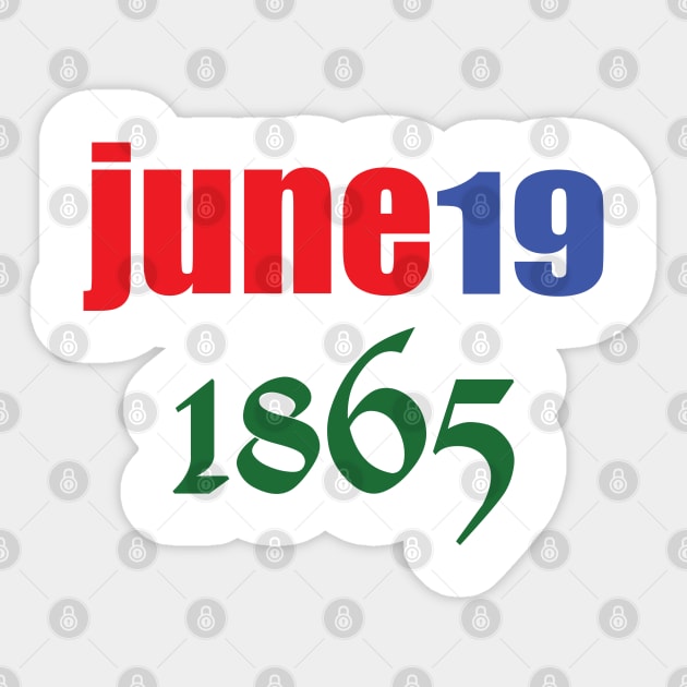 juneteenth Sticker by zostore